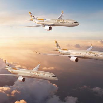 Etihad Airways orders A330neo A350 and A350F aircraft Etihad Airways grows its Airbus widebody fleet becoming a new A330neo customer, adding A350-1000 and A350F aircraft