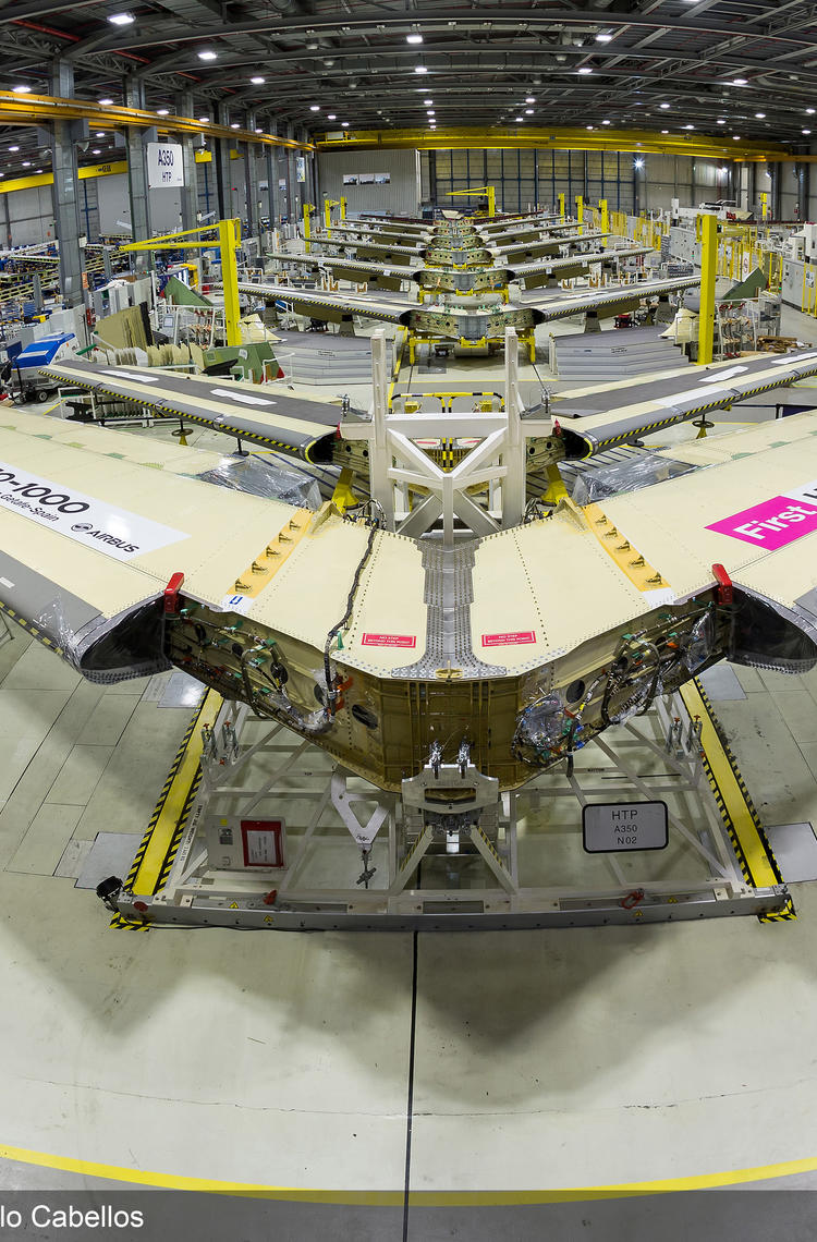 A350 -1000 in production in Spain A350-1000