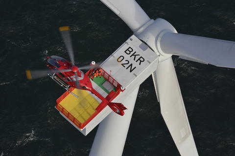 H135 performing an offshore operation H135 performing an offshore operation