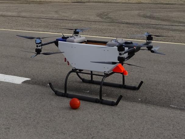 Military cargo outlet drone