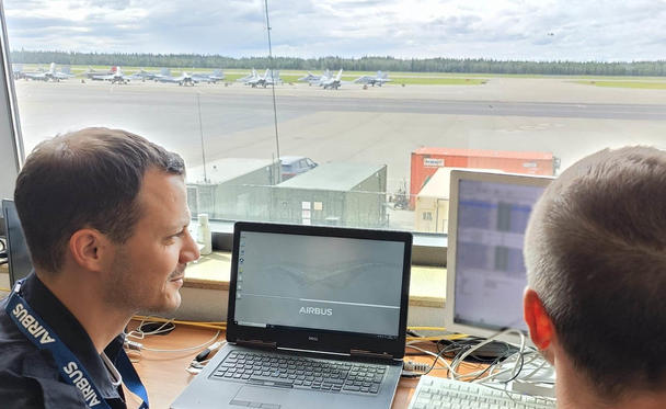 Office with a view Field Service Representative René on Eielson Air Force Base