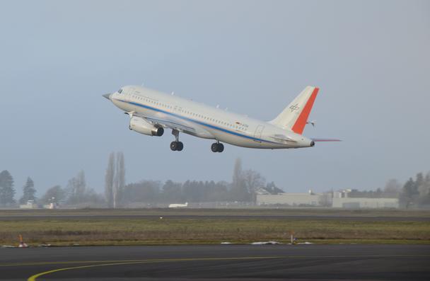 A320 with Eurofighter nose A320 with Eurofighter nose
