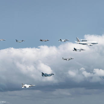 A German Eurofighter in a flight formation during Pitch Black 2024 (© RAAF 2024 - CPL Samuel Miler) A German Eurofighter in a flight formation during Pitch Black 2024 (© RAAF 2024 - CPL Samuel Miler)