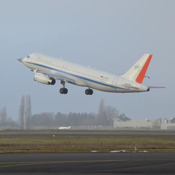 A320 with Eurofighter nose A320 with Eurofighter nose