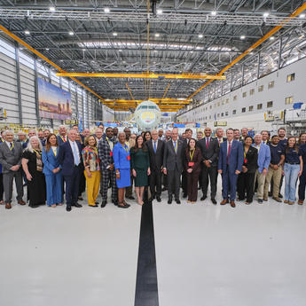 Airbus inaugurates second A320 Final Assembly Line in the U.S.  Airbus inaugurates second A320 Final Assembly Line in the U.S.