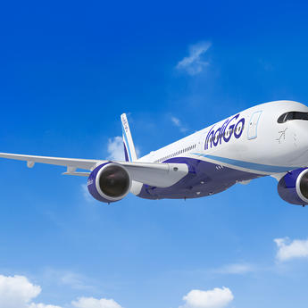 Rendering of A350-900 in IndiGo livery Rendering of A350-900 in IndiGo livery