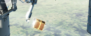 RemoveDebris-spacecraftReleaseISS6 RemoveDebris-spacecraftReleaseISS6