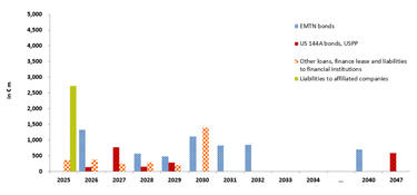 HY 2025 Debt profile HY 2025 Debt profile