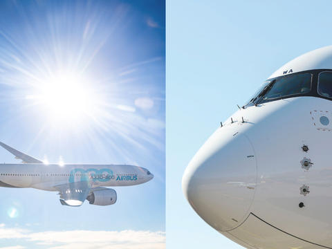 Header investors View of a plane