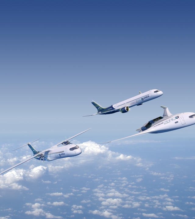 ZEROe Concept Aircraft Formation Flight ZEROe Concept Aircraft Formation Flight