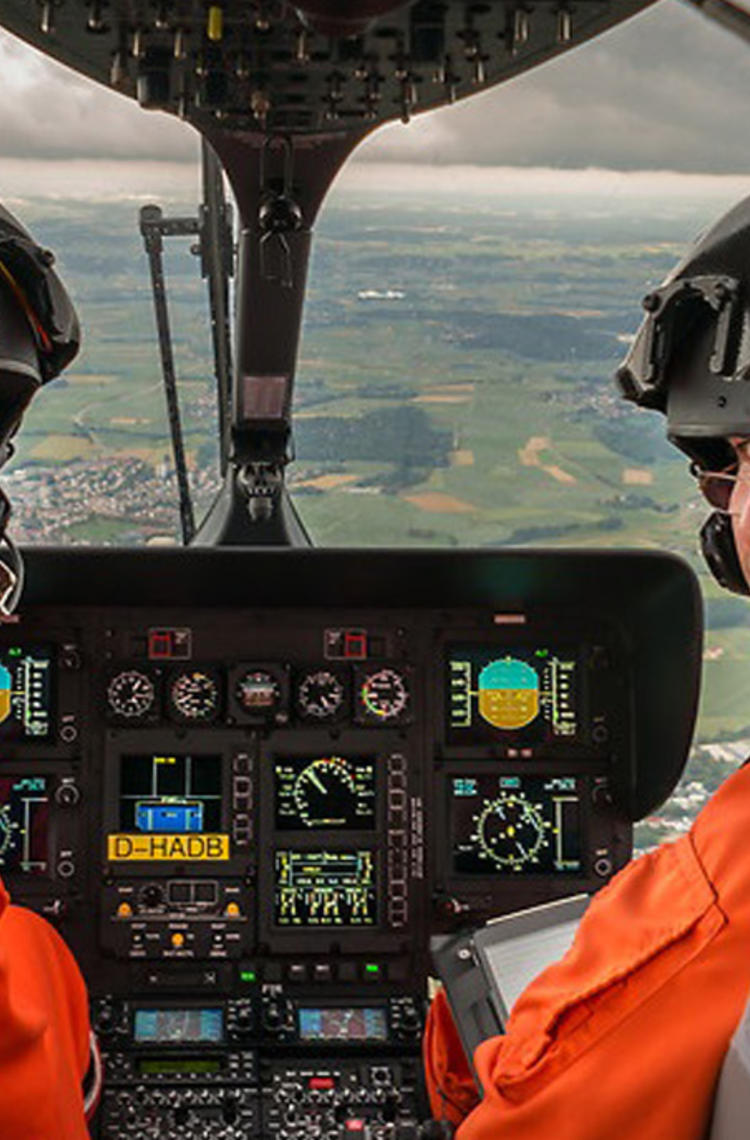 Flight training at Airbus Helicopters