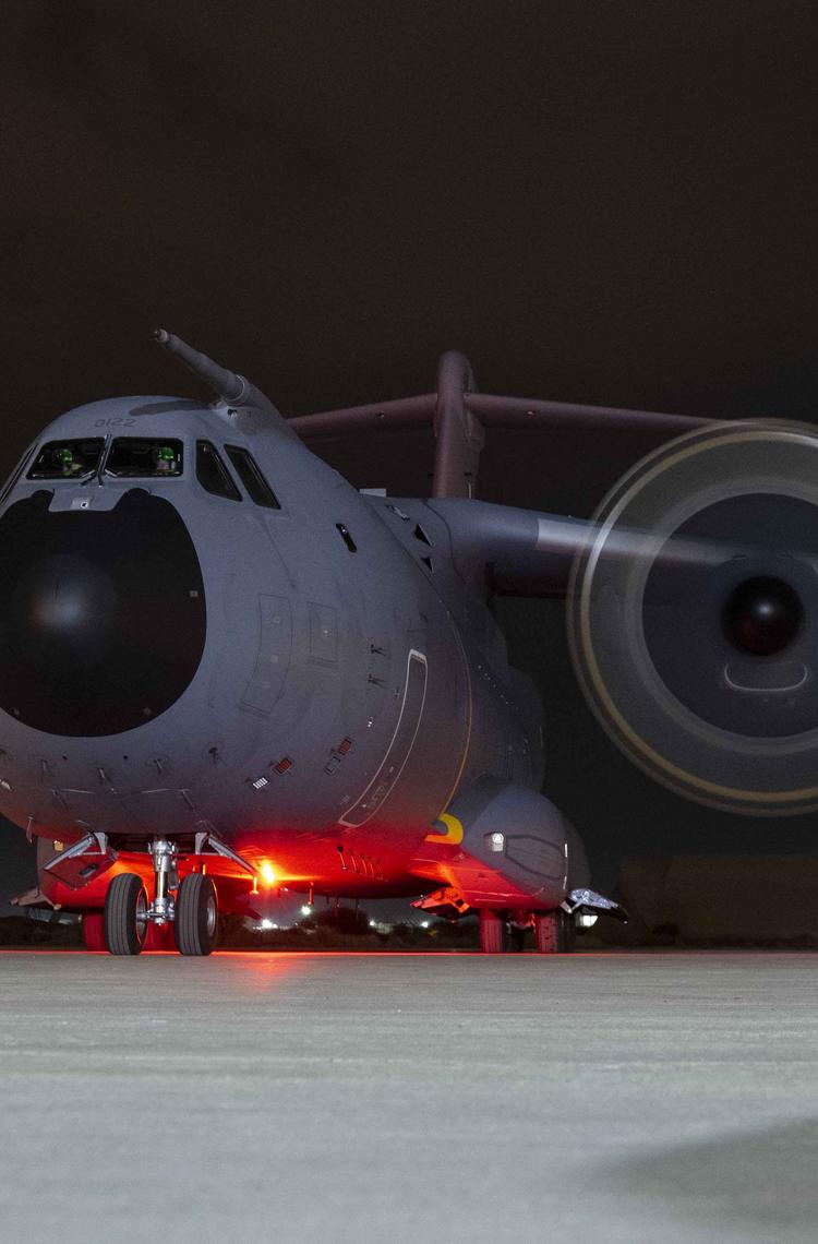 A400M in Sudan - © Jean-Luc BRUNET / armée de l'Air et l'Espace A400M in Sudan - © Jean-Luc BRUNET / armée de l'Air et l'Espace