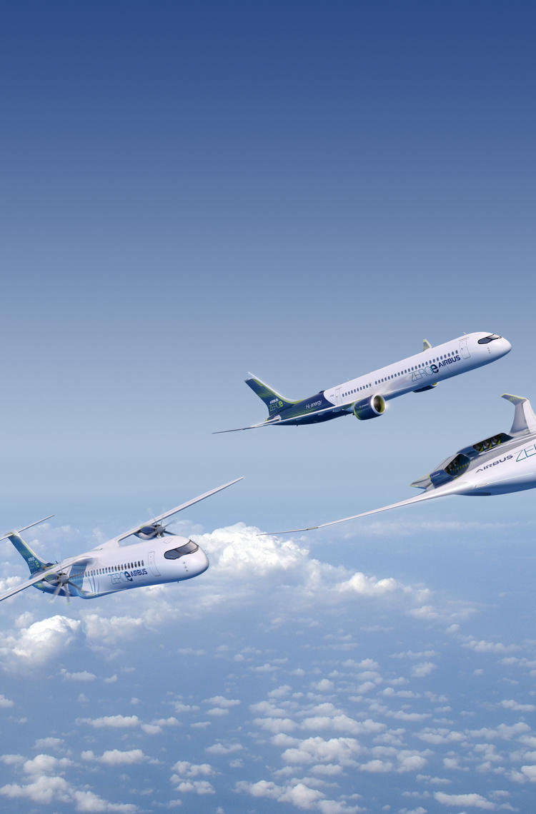 ZEROe Concept Aircraft Formation Flight ZEROe Concept Aircraft Formation Flight