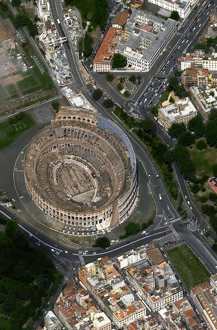 Pléiades Neo Image - Colosseum Rome Pléiades Neo Image - Colosseum Rome