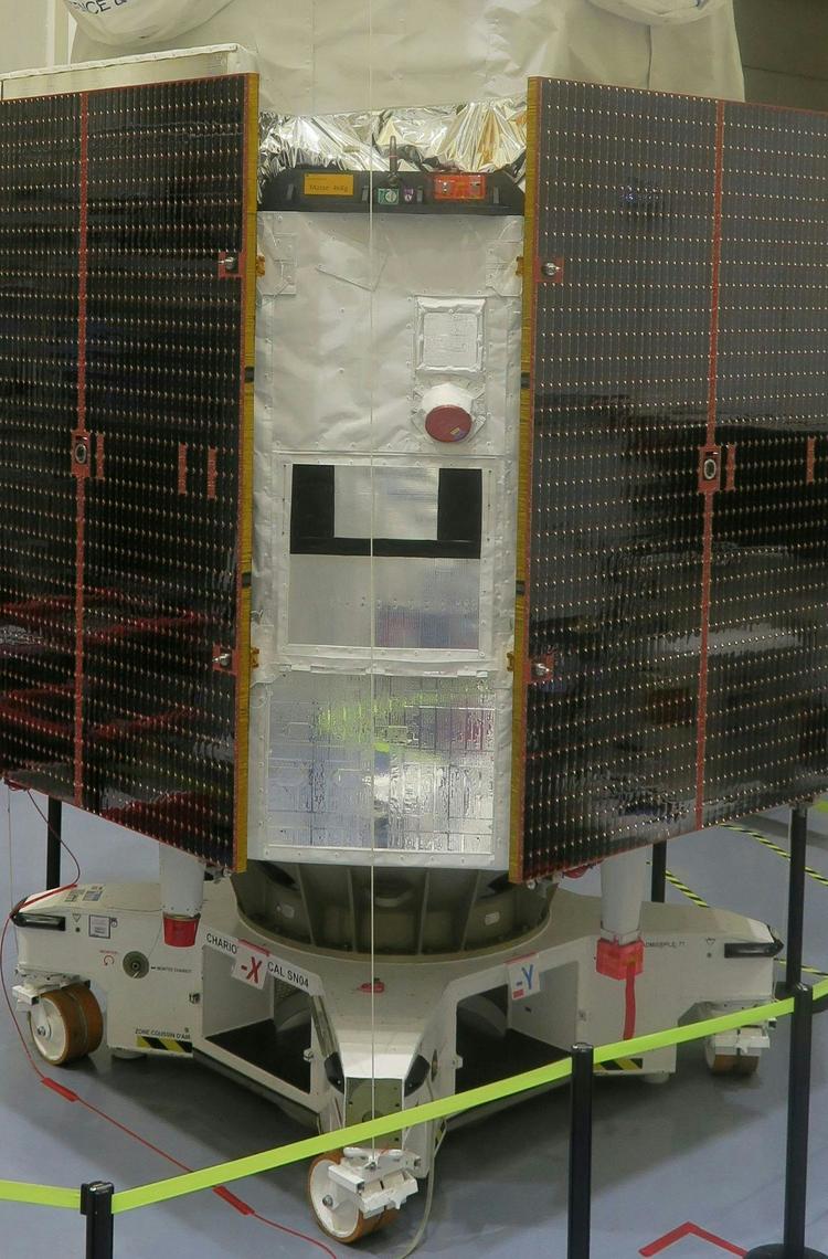 photo: CSO-3 in clean room photo of CSO-3 in clean room